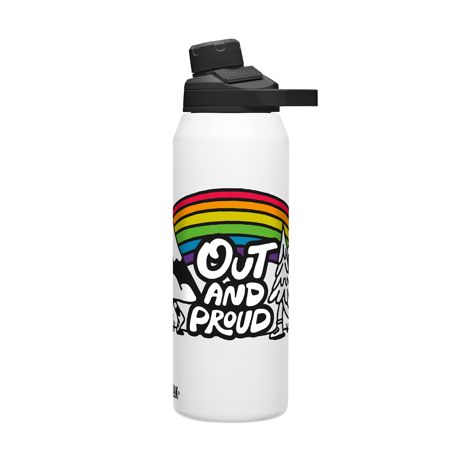 chute-mag-32-oz-water-bottle-insulated-stainless-steel-plus-cleanup-kit-pride-collection-limited-edition-n5 xhvxlhasbo