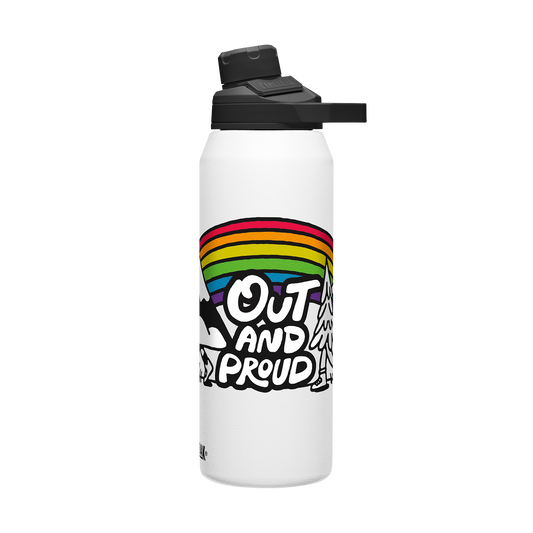 chute-mag-32-oz-water-bottle-insulated-stainless-steel-plus-cleanup-kit-pride-collection-limited-edition-n5 xhvxlhasbo